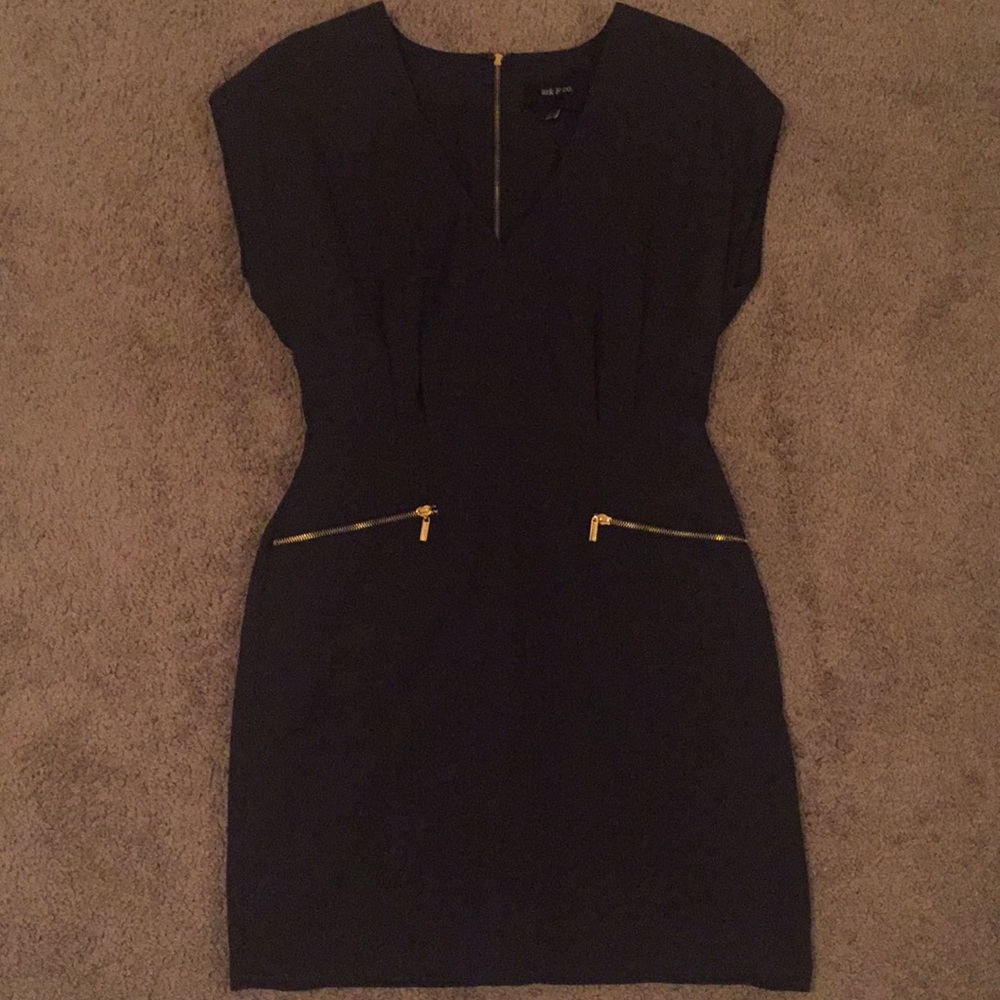 Black cocktail dress